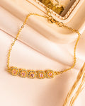 Golden Rose Garden Bracelet