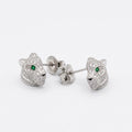 Leopard Head Studs earring