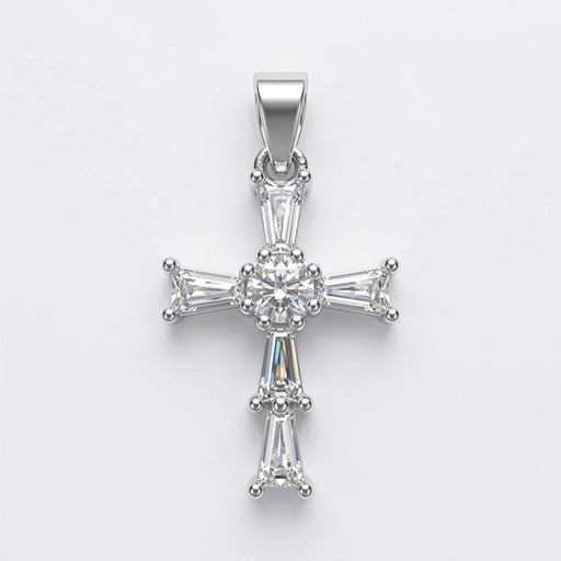Mystic Cross Hoops earring
