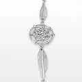 Sterling Silver Dreamcatcher Wings Bracelet