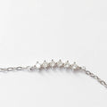 Sterling Silver Five-Star Minimalist Bracelet
