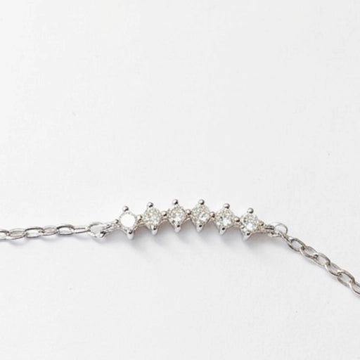 Sterling Silver Five-Star Minimalist Bracelet