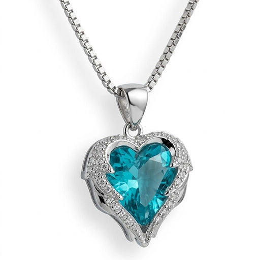 Turquoise Heart Necklace