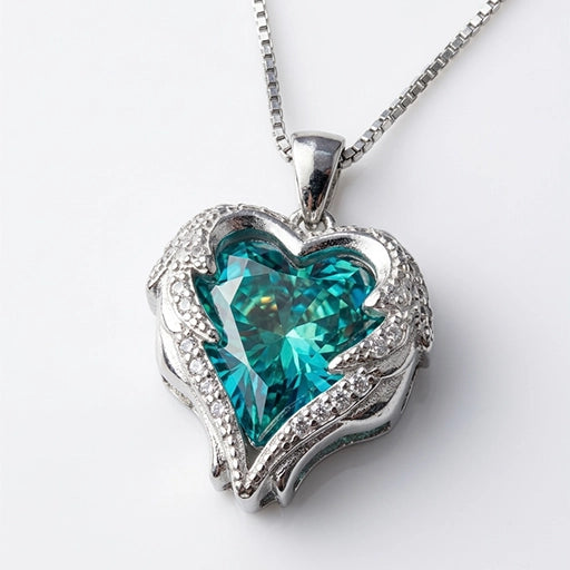 Turquoise Heart Necklace
