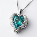 Turquoise Heart Necklace