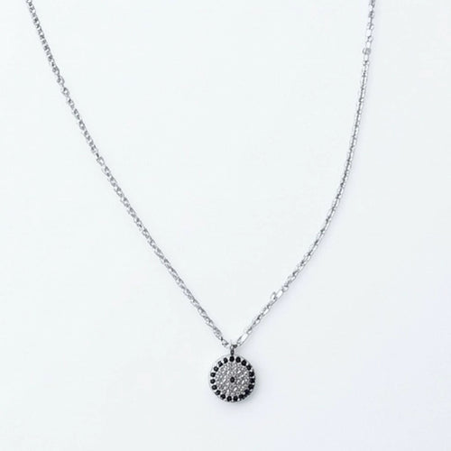 Blue Star Orbit Necklace