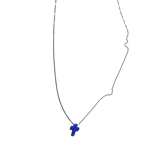 Studded Cross Necklace