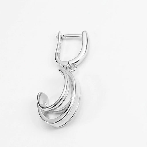 Silver Orbits earrings