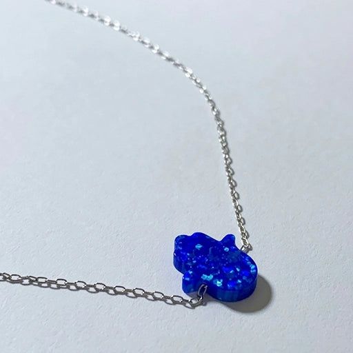 Starry Hamsa Necklace