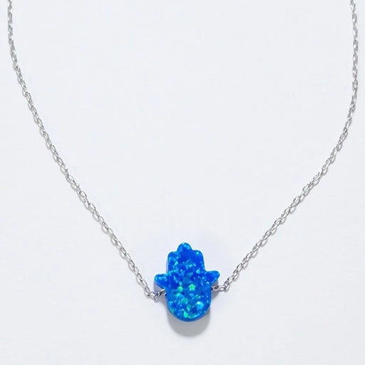 Starry Hamsa Necklace