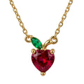 Strawberry Heart Necklace