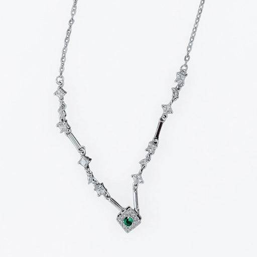 Emerald Labyrinth Necklace