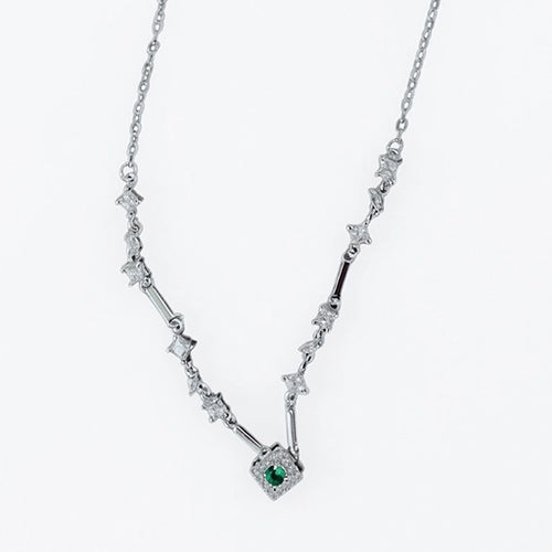 Emerald Labyrinth Necklace